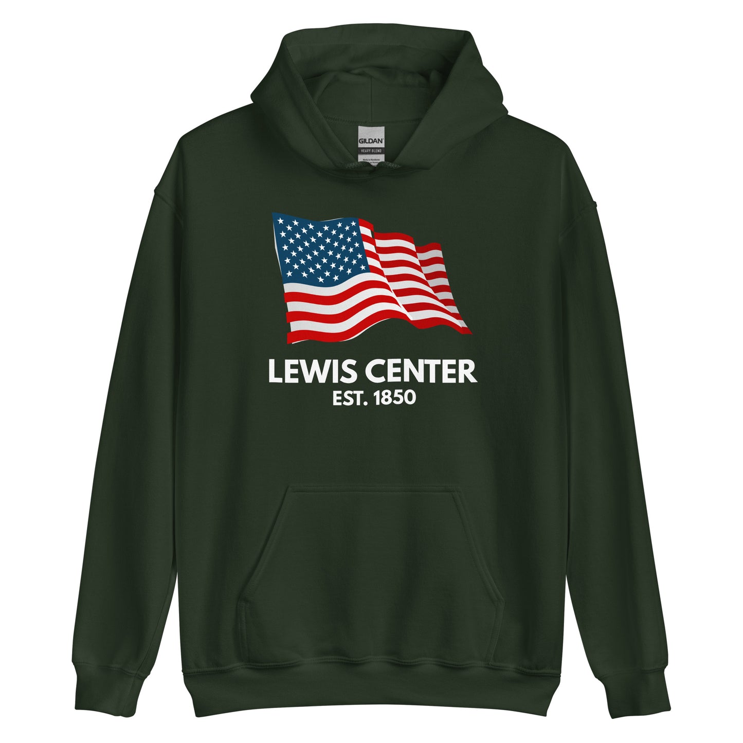 Lewis Center Ohio Fourth of July Unisex Hoodie