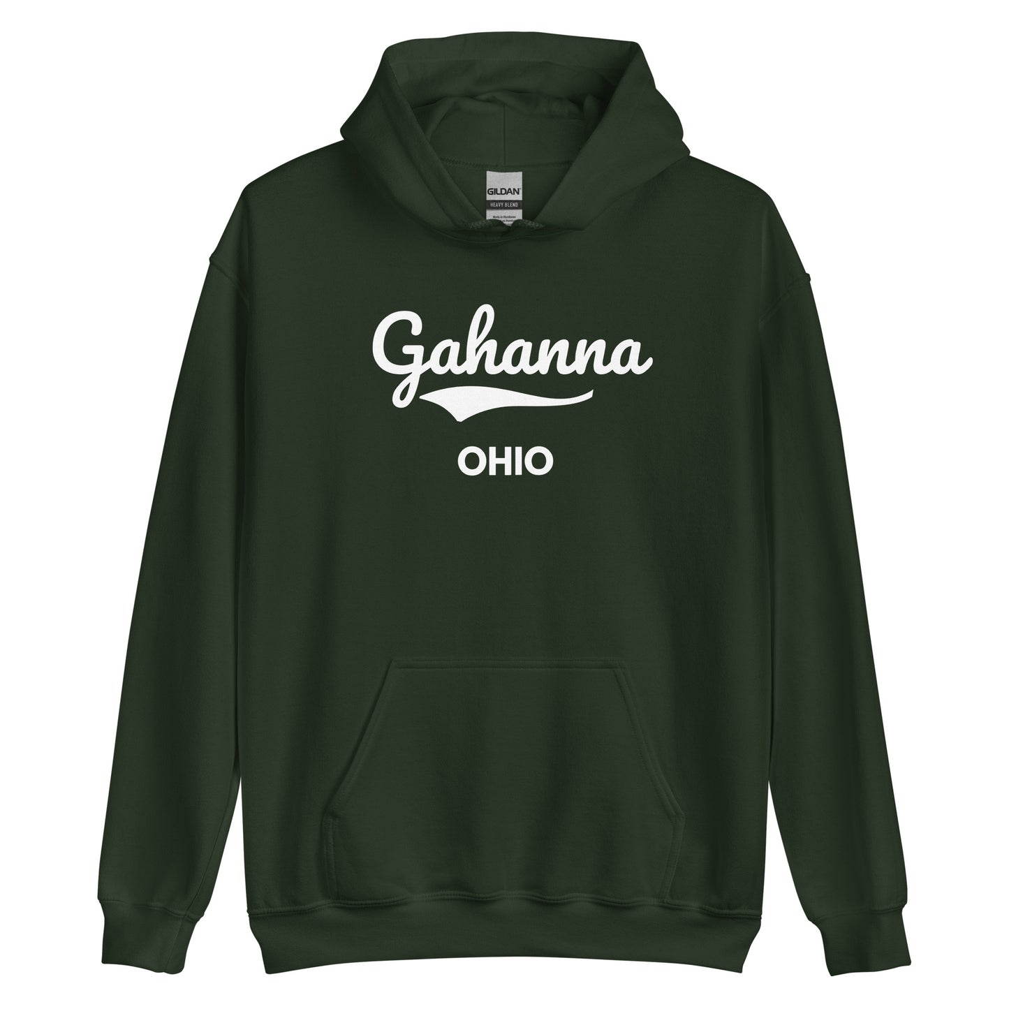 Gahanna Ohio Script Unisex Hoodie