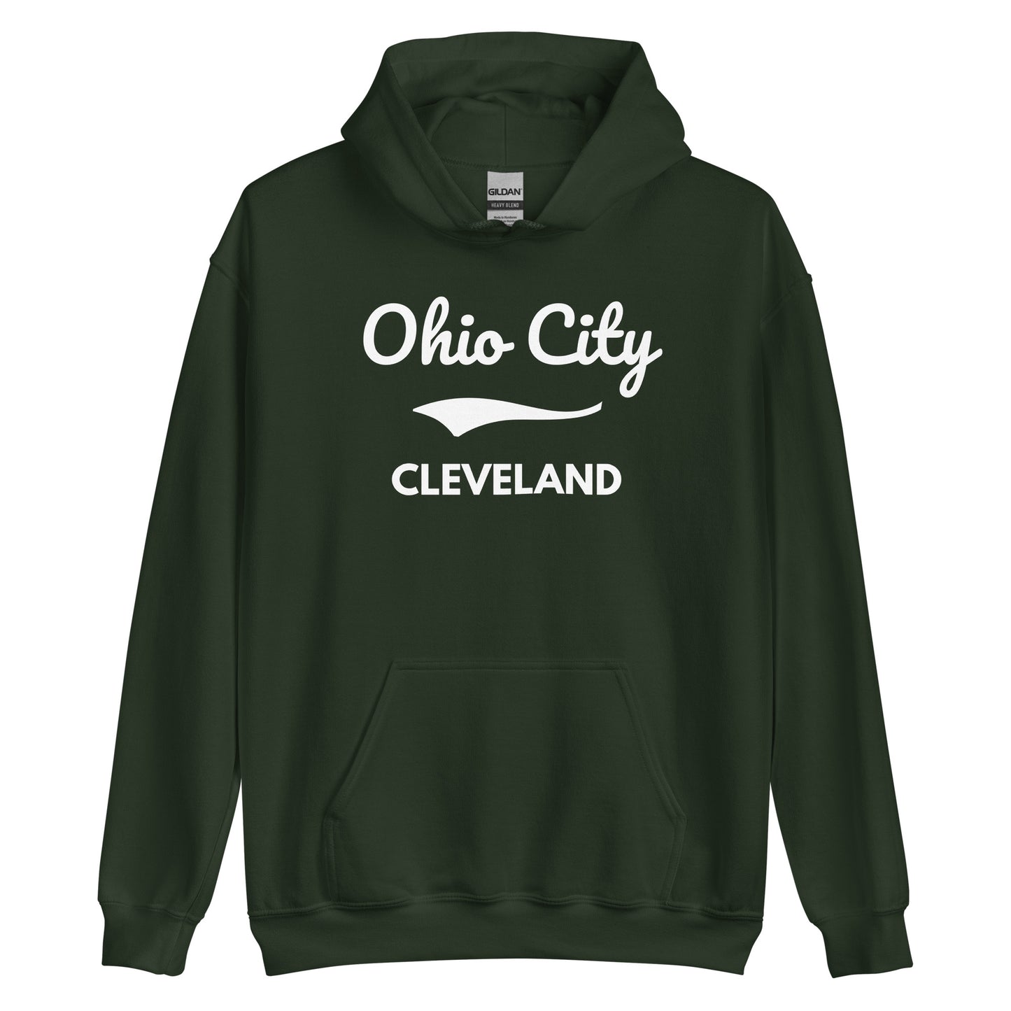 Ohio City Cleveland Script Unisex Hoodie