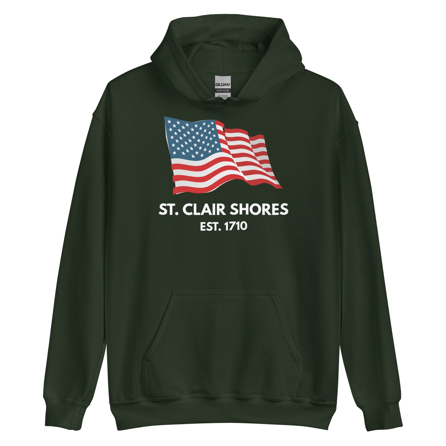 St. Clair Shores Michigan Fourth of July Unisex Hoodie