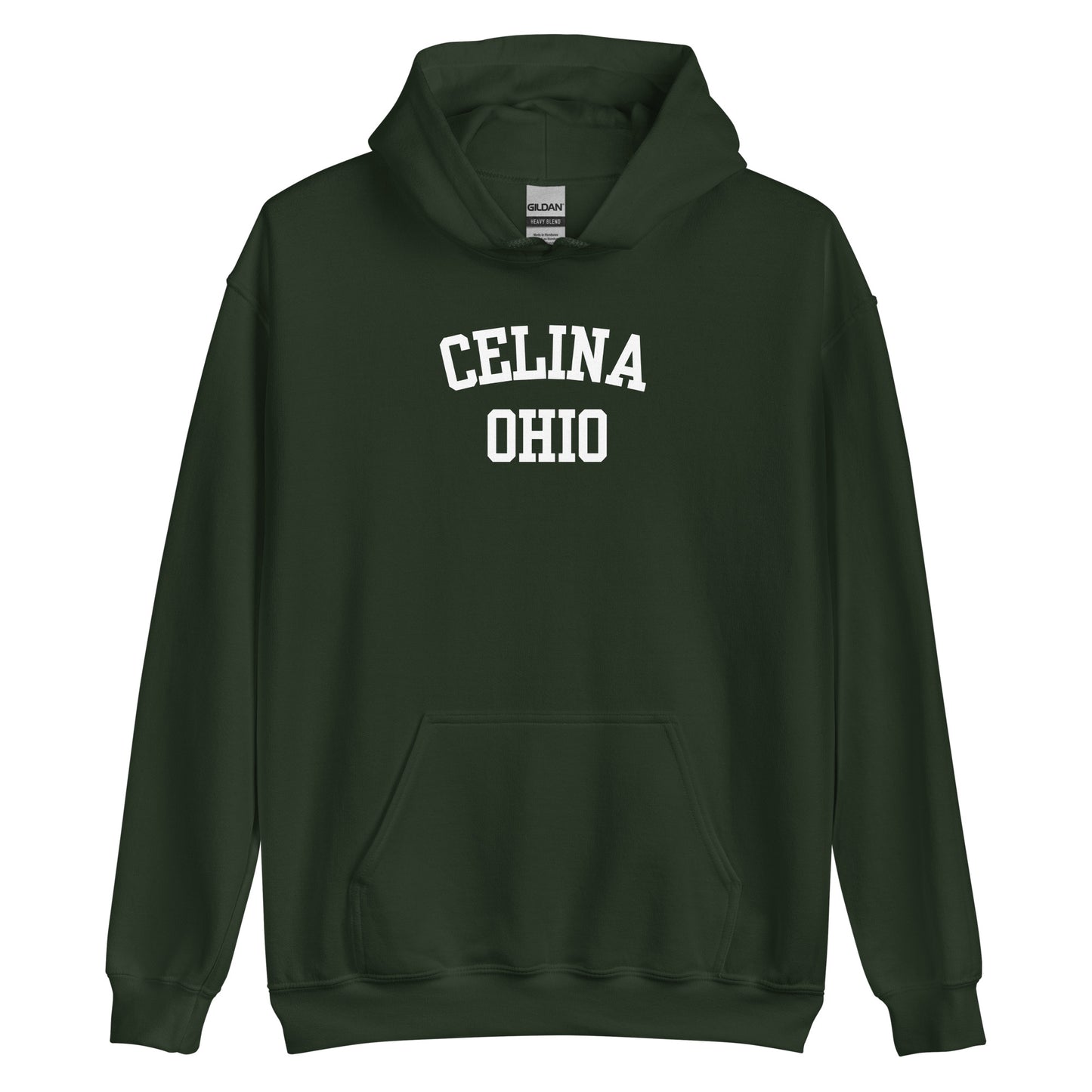 Celina Ohio Block Unisex Hoodie