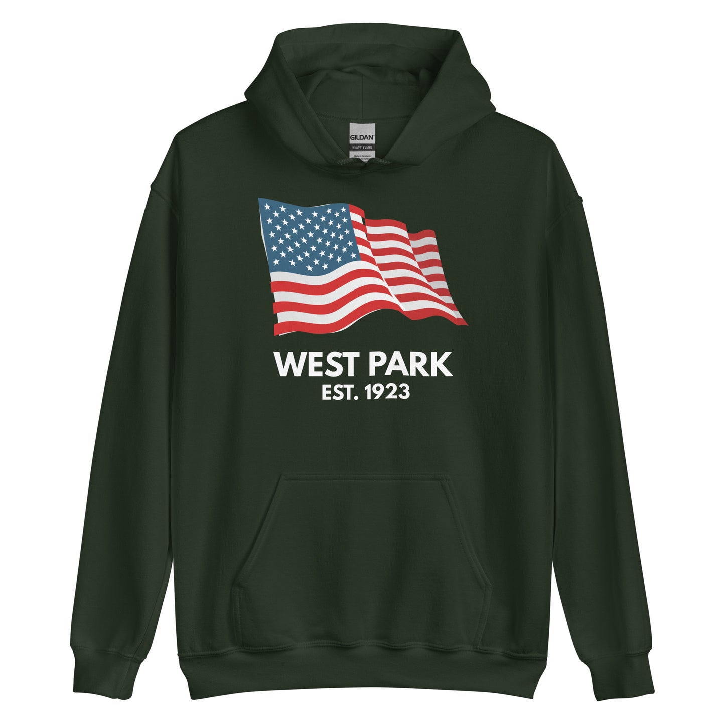 West Park Ohio USA Fourth of July Unisex Hoodie