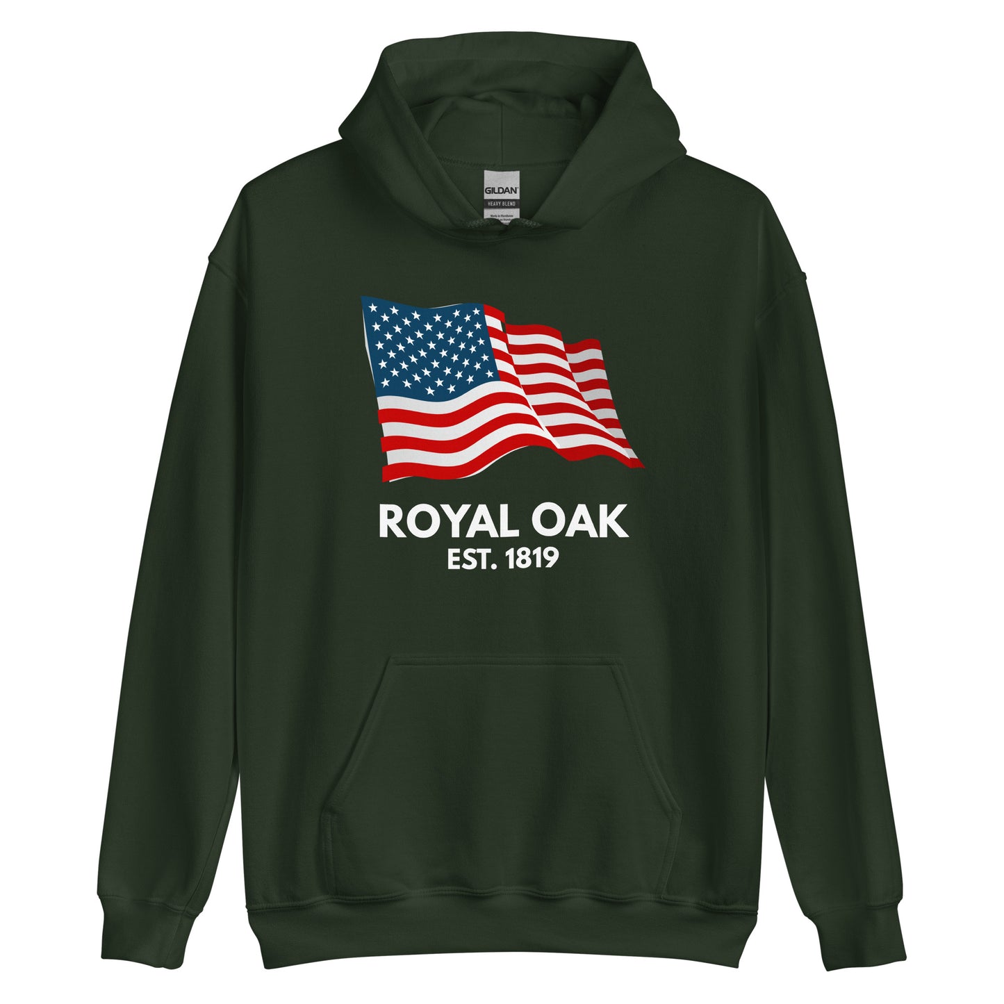 Royal Oak Michigan Fourth of July Unisex Hoodie