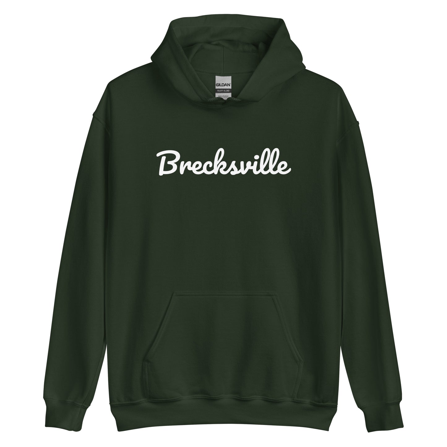 Brecksville Ohio Solo Script Unisex Hoodie