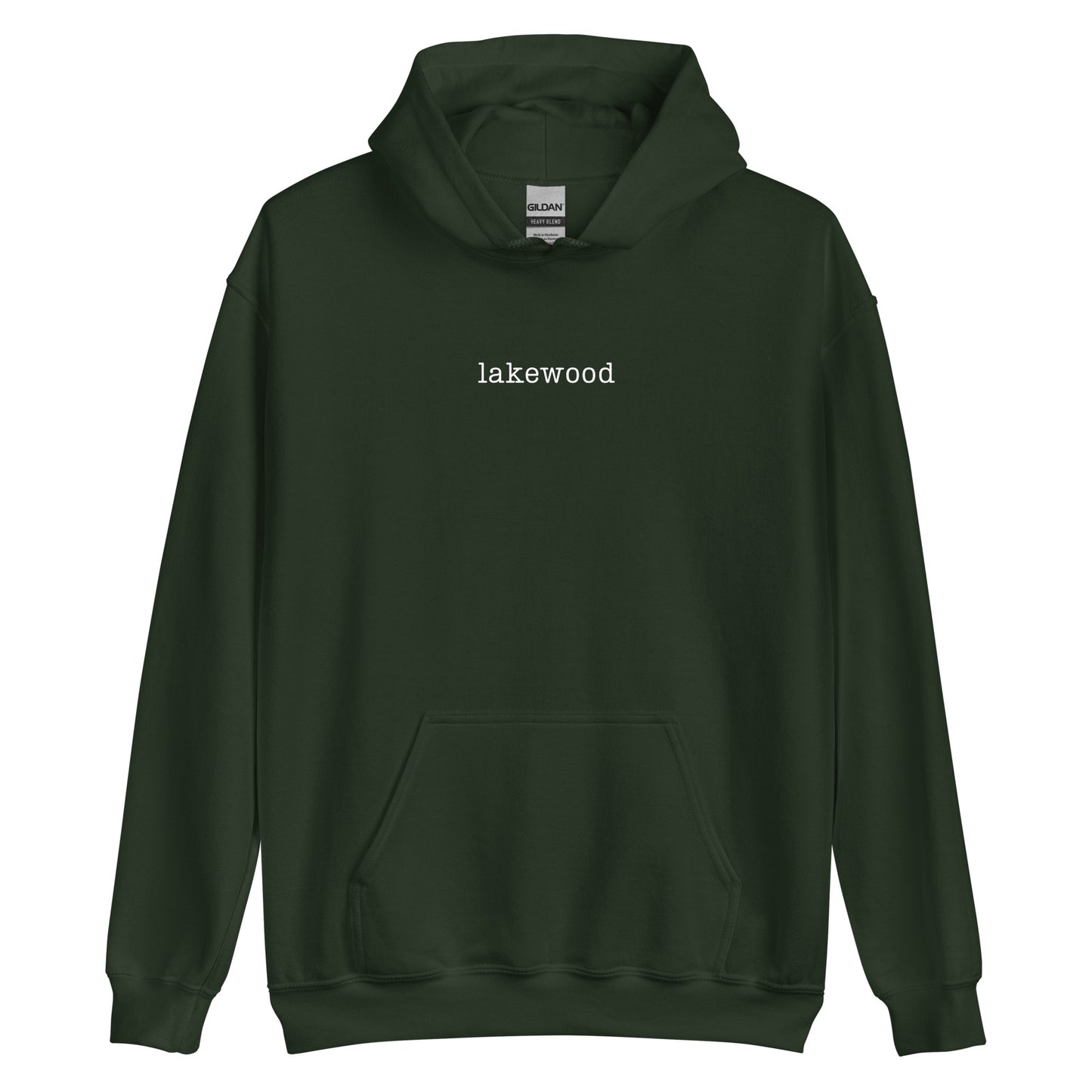 Lakewood Ohio Minimalist Unisex Hoodie