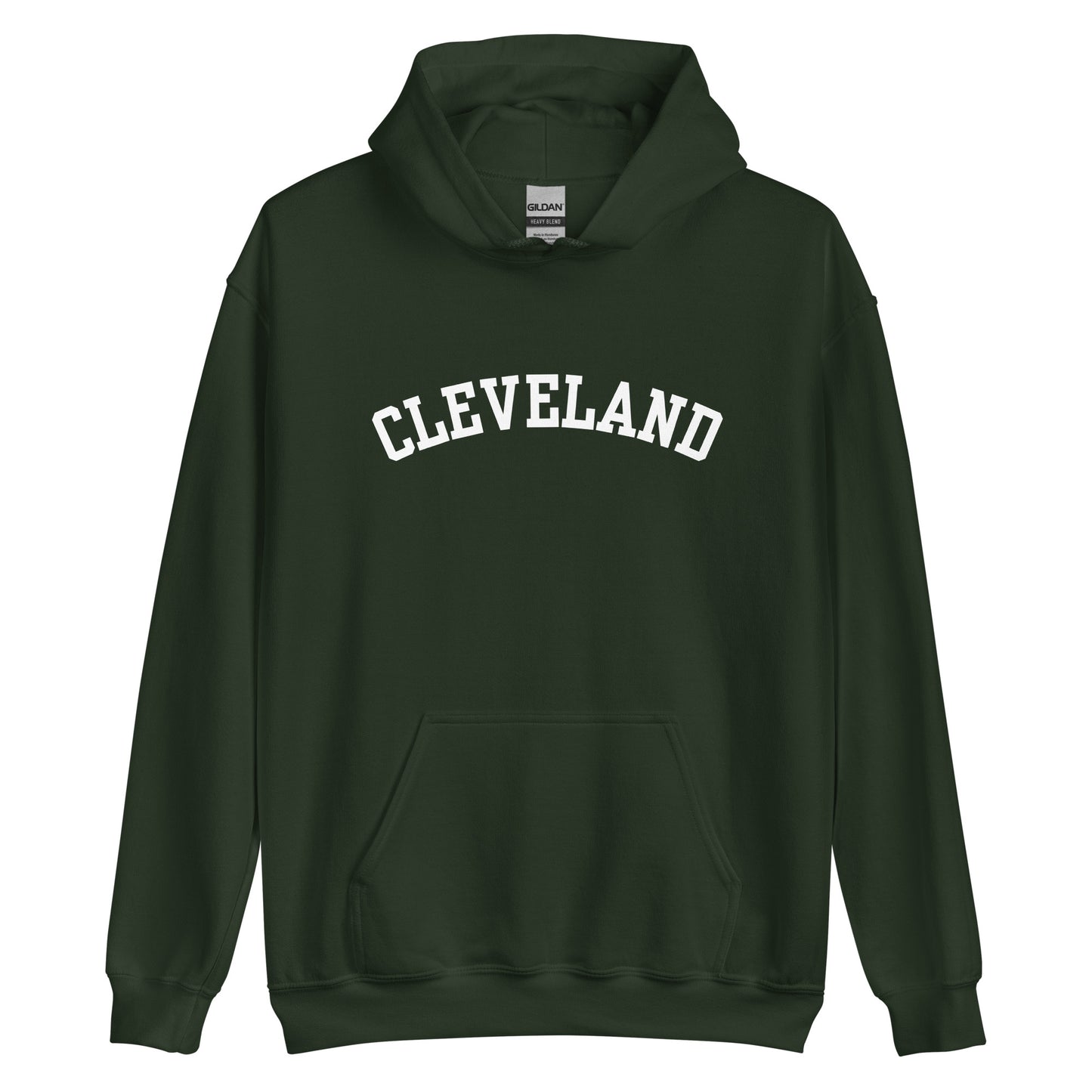 Cleveland Ohio Block Solo Unisex Hoodie