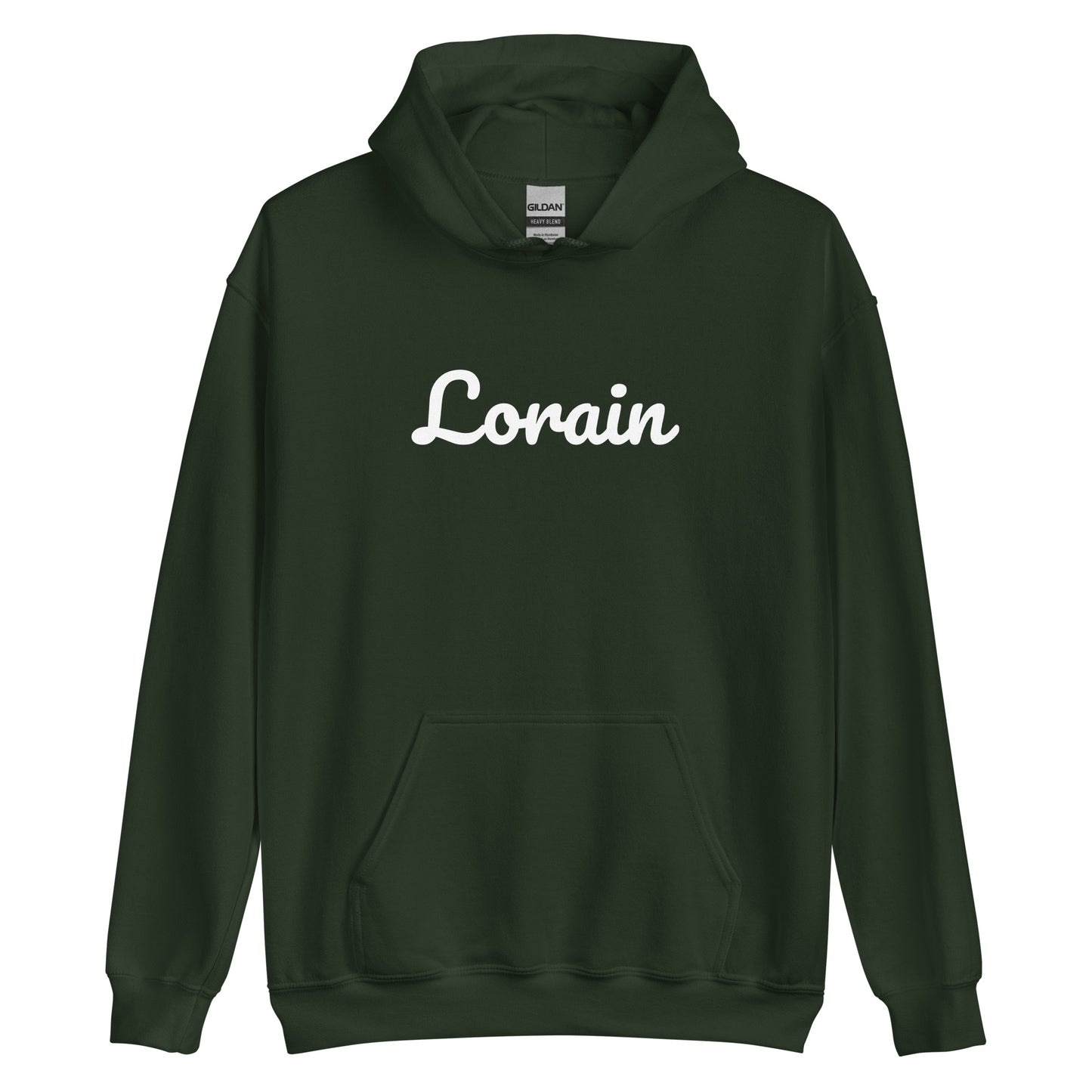 Lorain Ohio Solo Script Unisex Hoodie