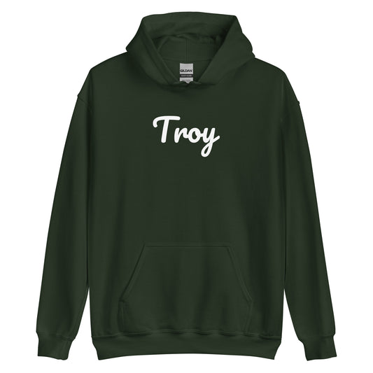 Troy Ohio Solo Script Unisex Hoodie