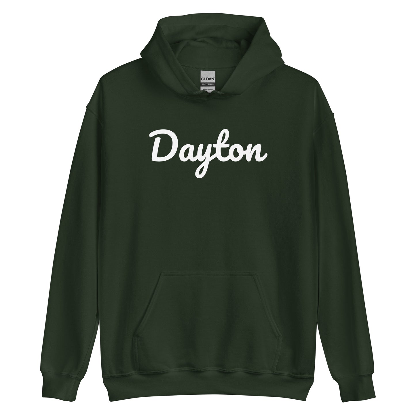 Dayton Ohio Solo Script Unisex Hoodie