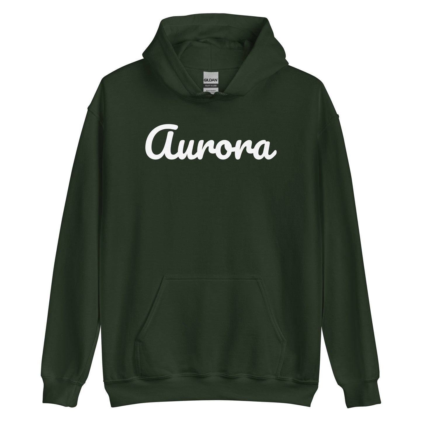 Aurora Ohio Solo Script Unisex Hoodie