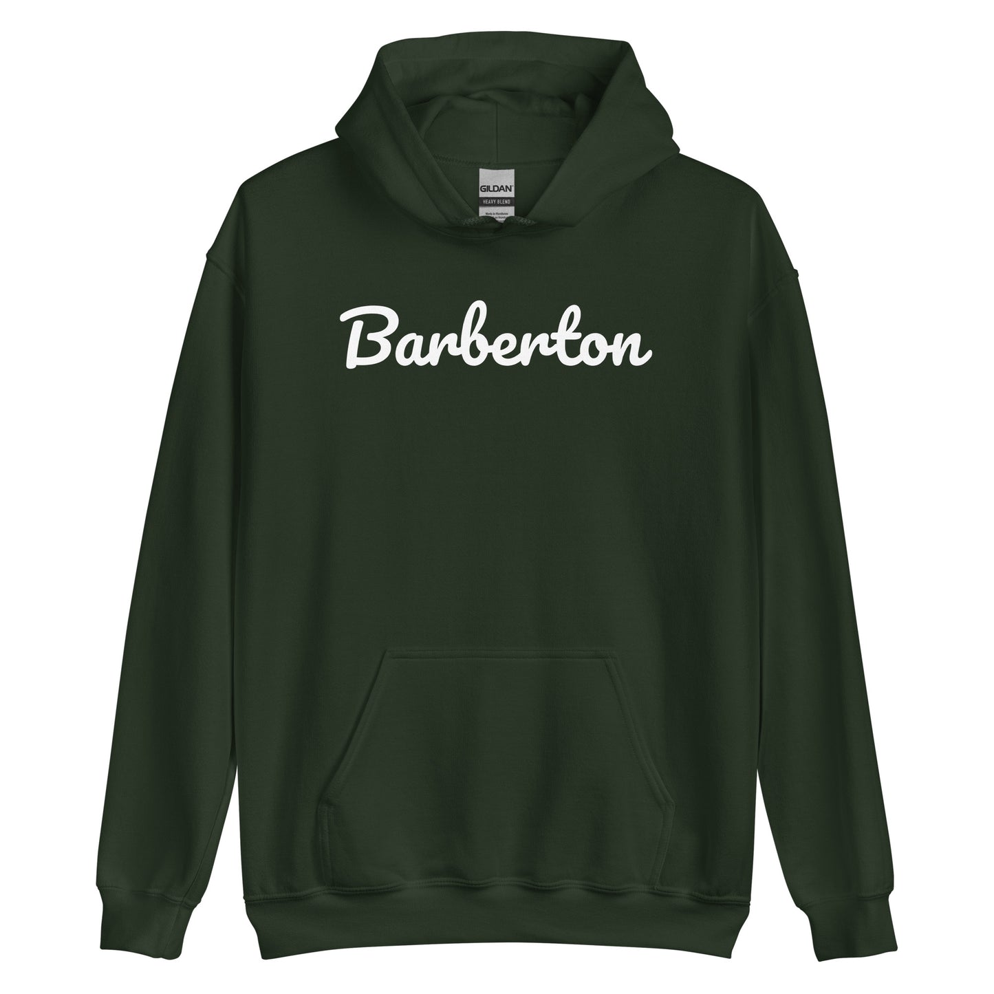 Barberton Ohio Solo Script Unisex Hoodie