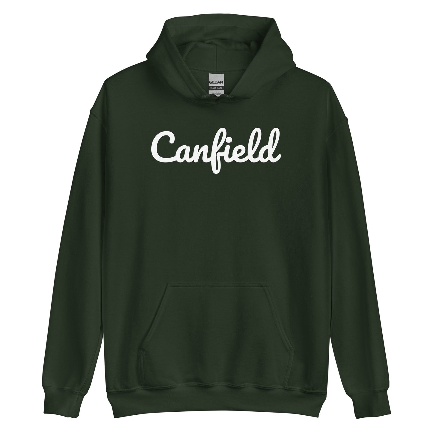 Canfield Ohio Solo Script Unisex Hoodie