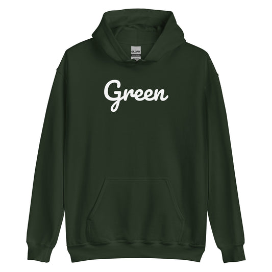 Green Ohio Solo Script Unisex Hoodie