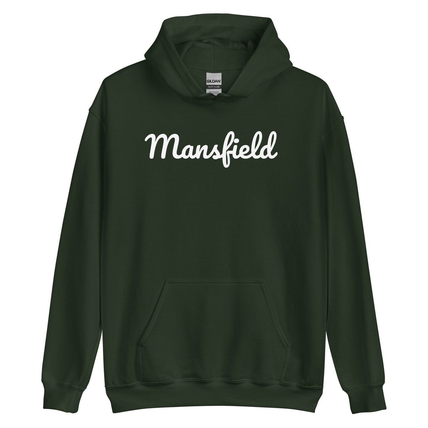 Mansfield Ohio Solo Script Unisex Hoodie