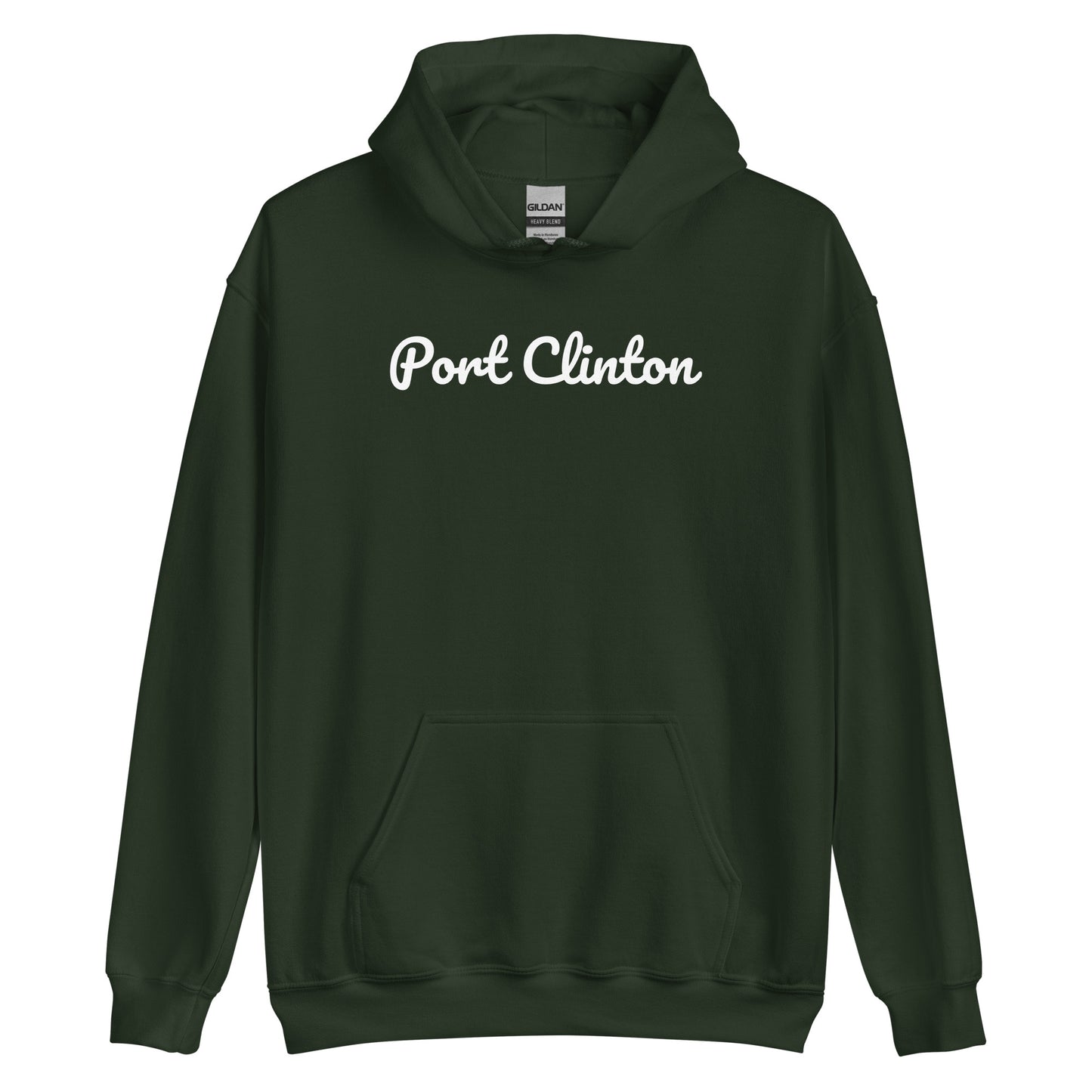 Port Clinton Ohio Solo Script Unisex Hoodie