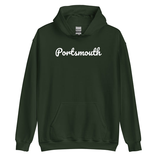Portsmouth Ohio Solo Script Unisex Hoodie