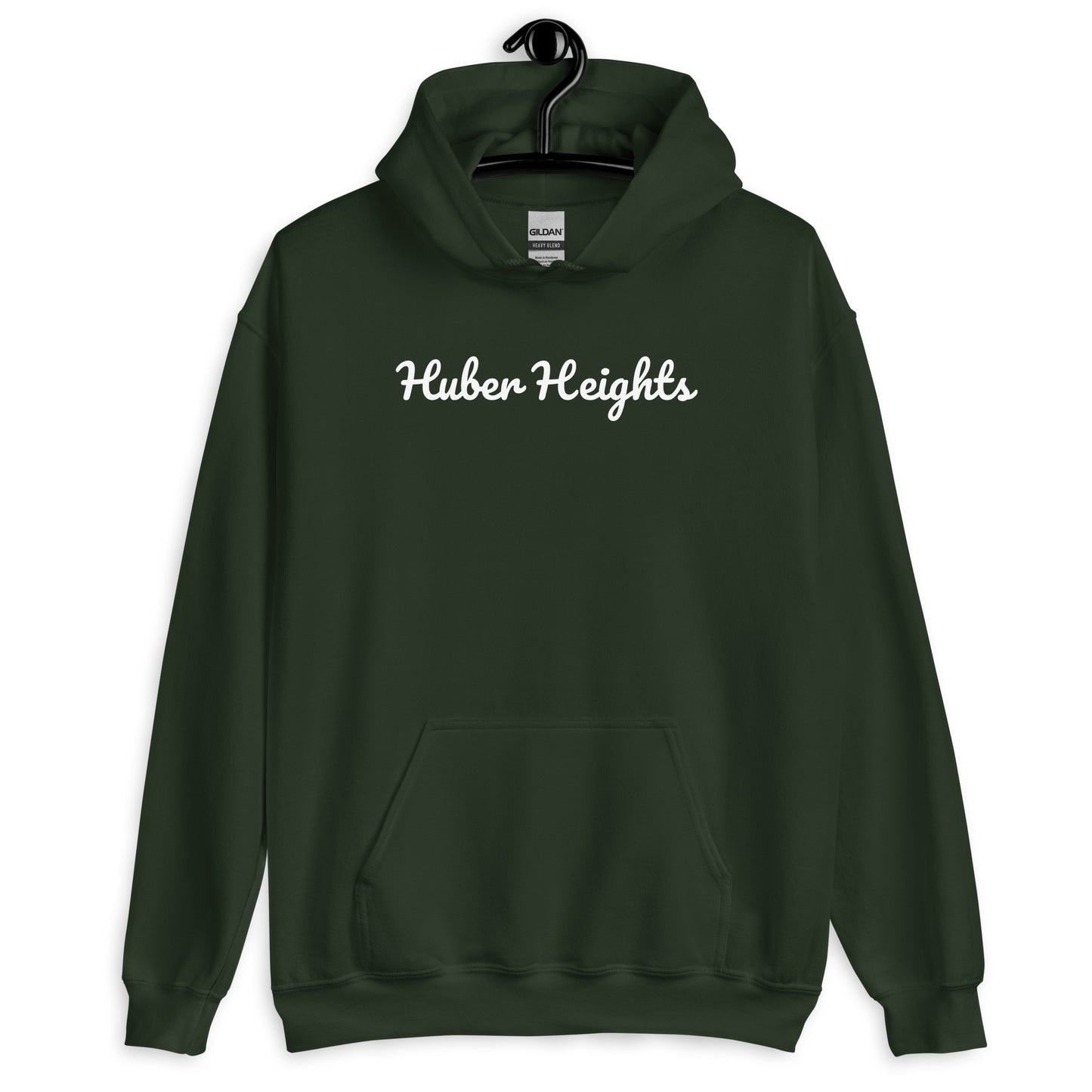 Huber Heights Ohio Solo Script Unisex Hoodie