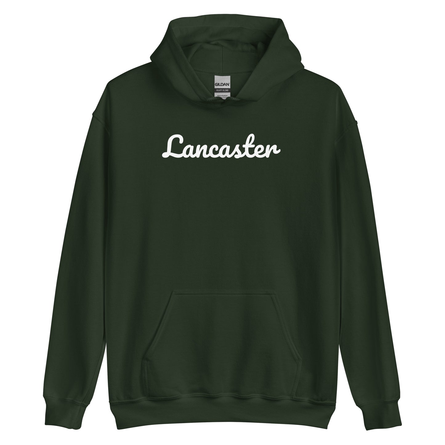 Lancaster Ohio Solo Script Unisex Hoodie