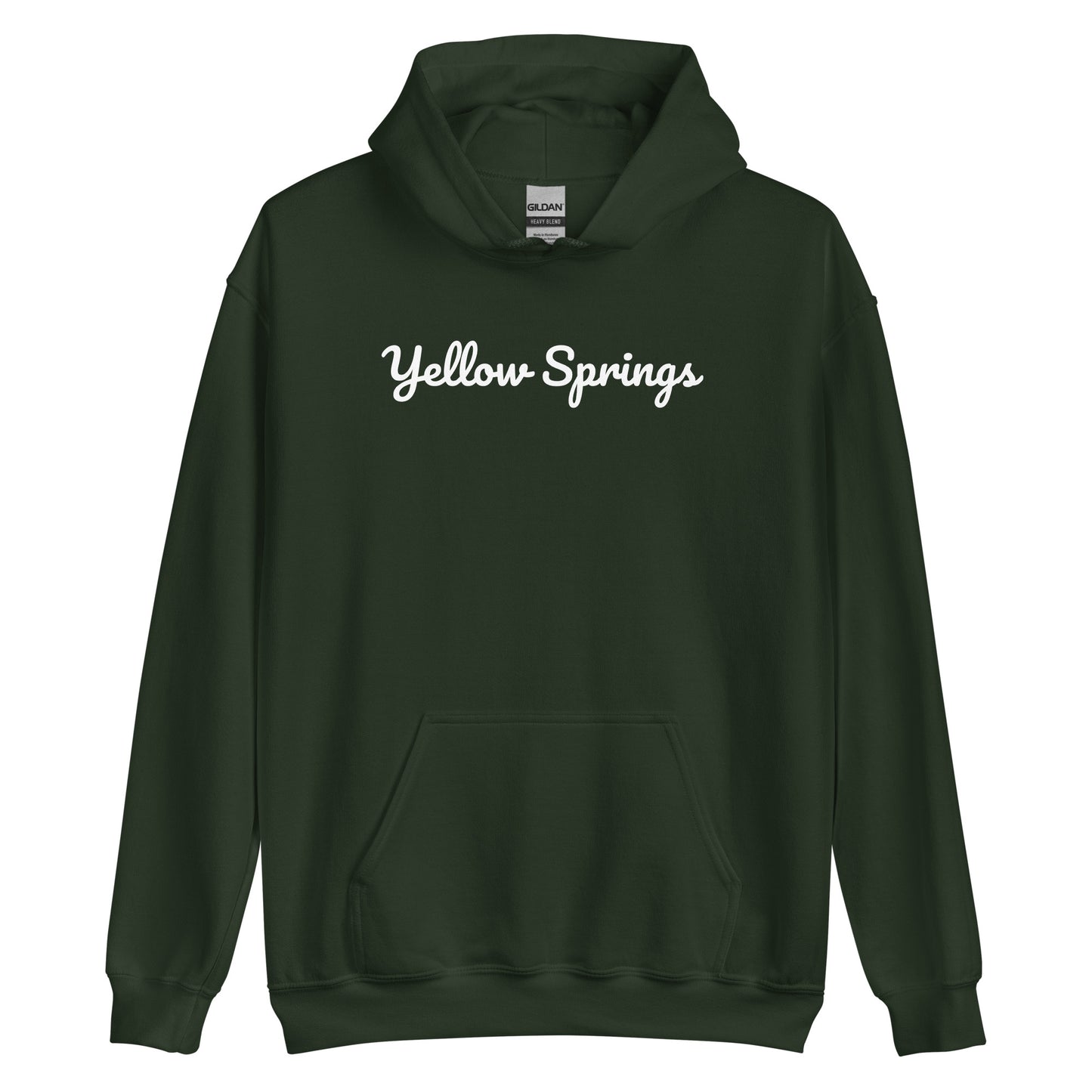Yellow Springs Ohio Solo Script Unisex Hoodie