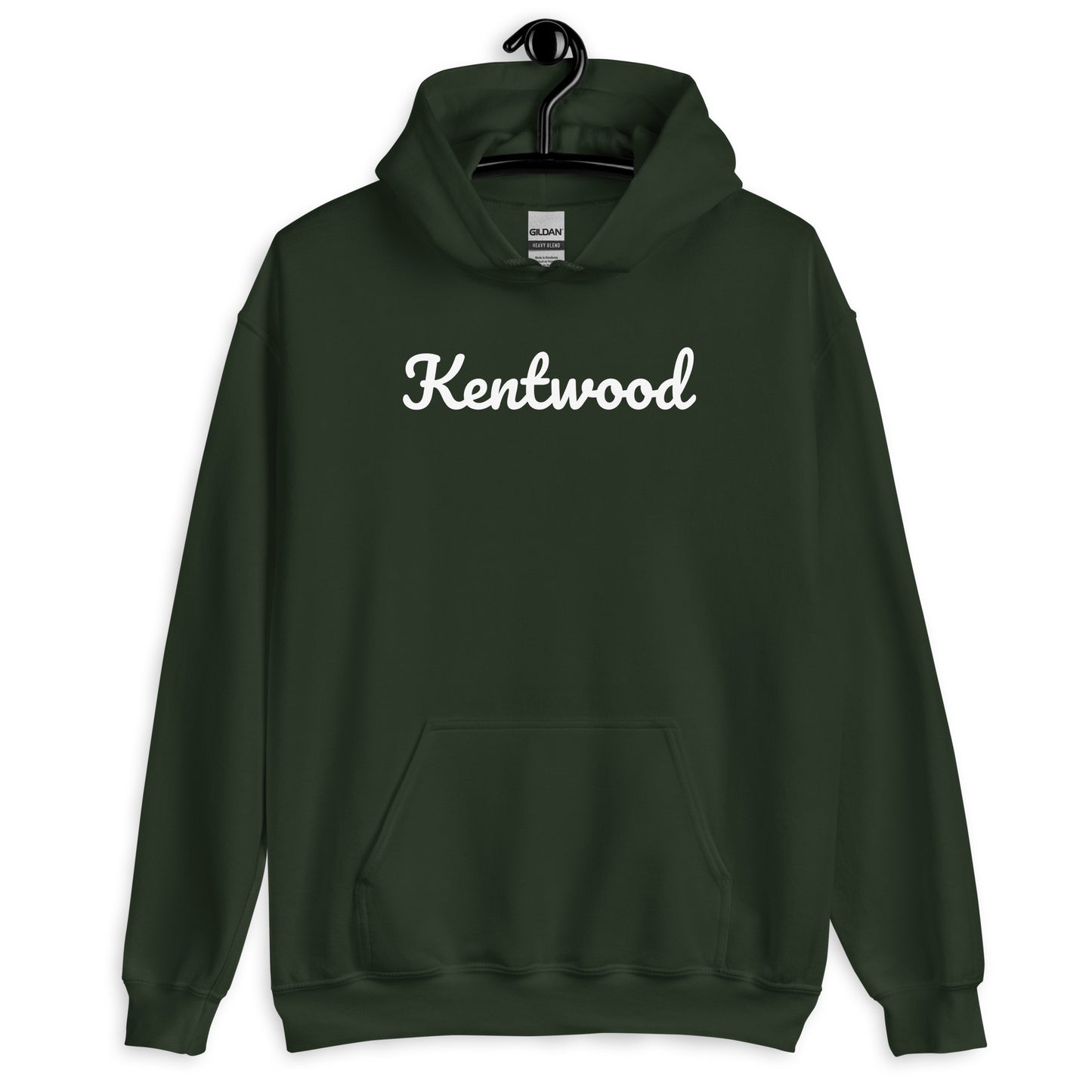 Kentwood Michigan Solo Script Unisex Hoodie