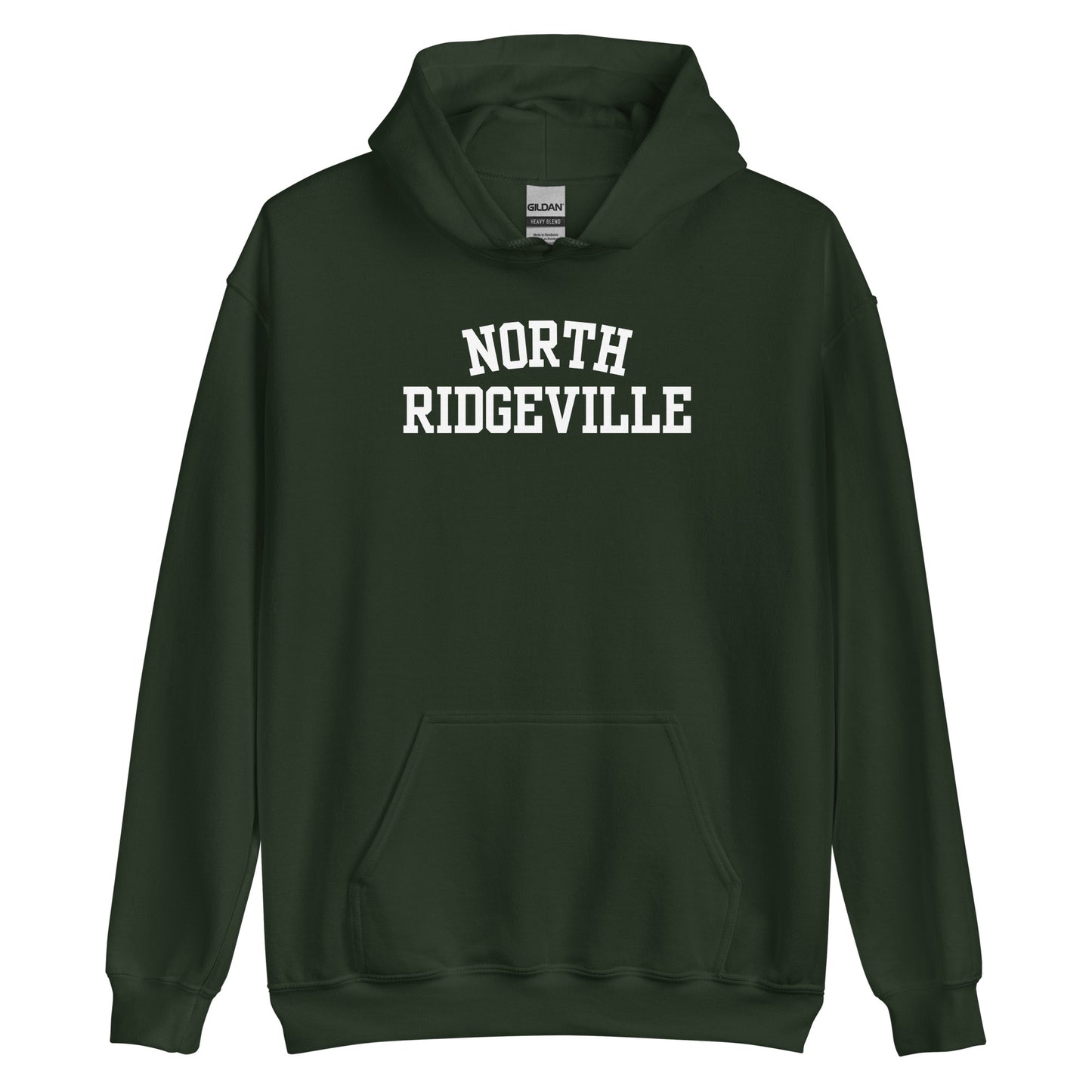 North Ridgeville Ohio Block Solo Unisex Hoodie