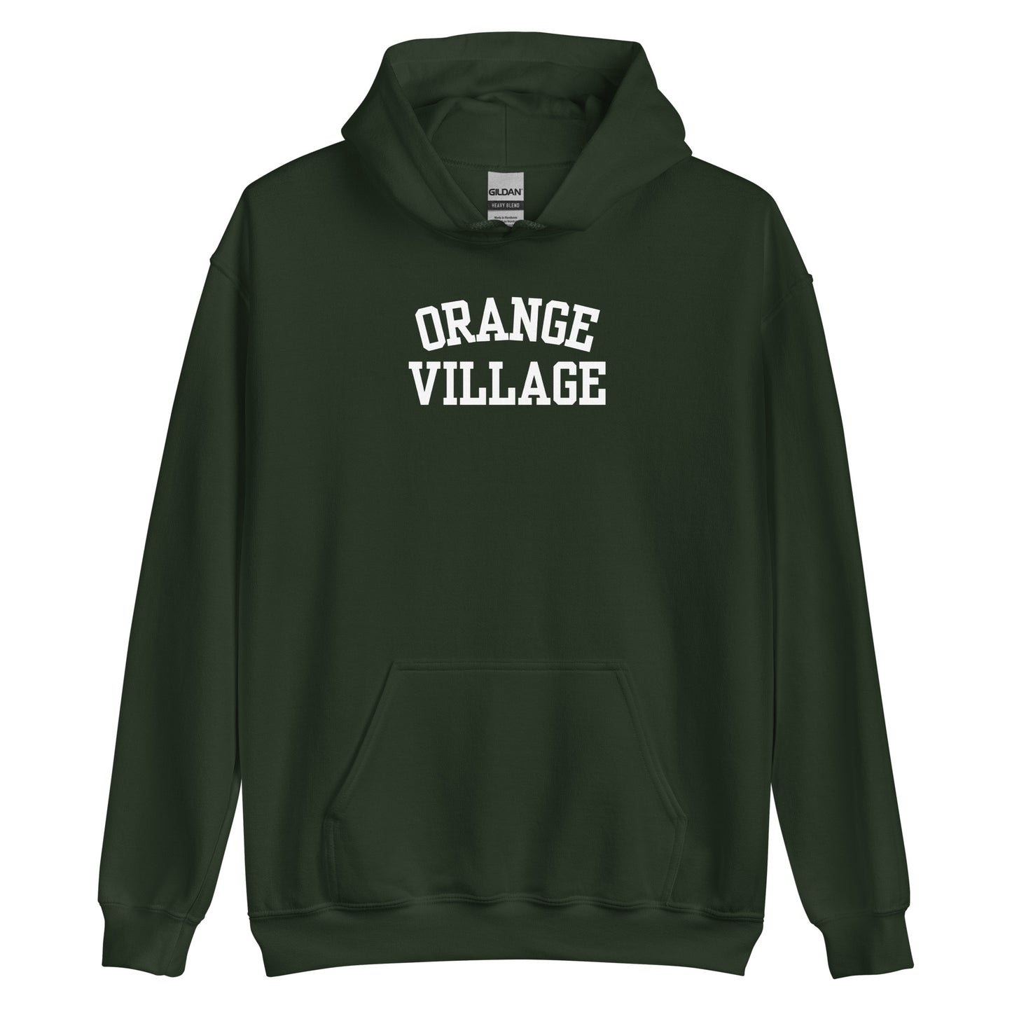 Orange Village Ohio Block Solo Unisex Hoodie