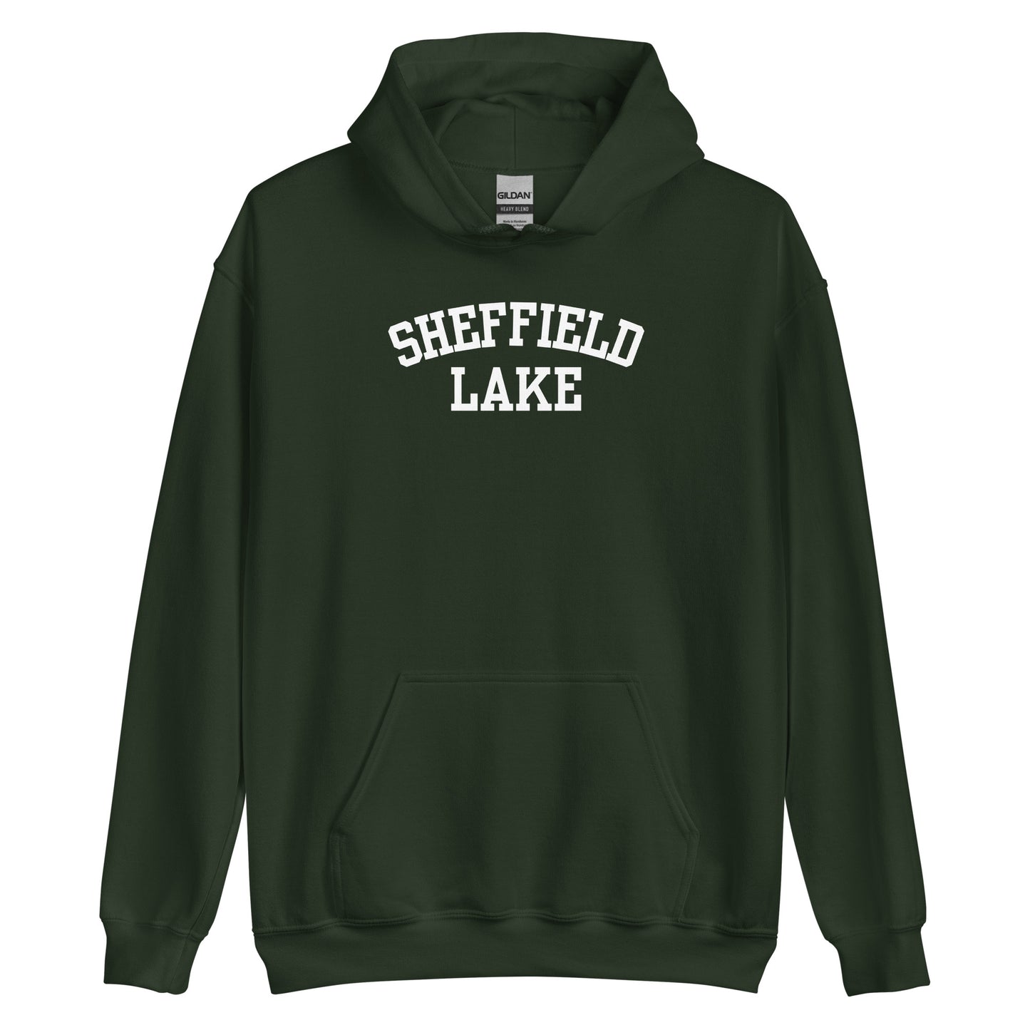 Sheffield Lake Ohio Block Solo Unisex Hoodie