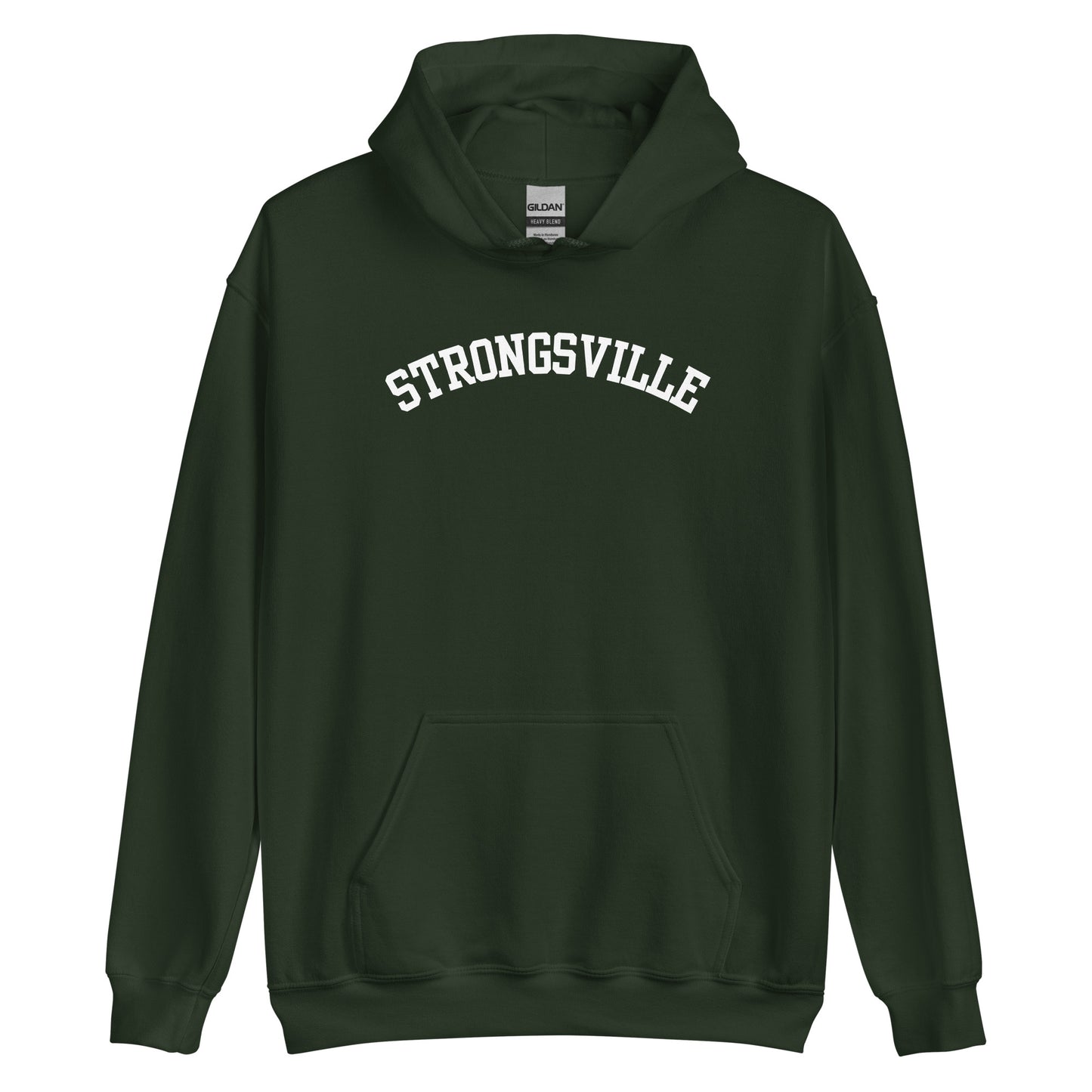 Strongsville Ohio Block Solo Unisex Hoodie