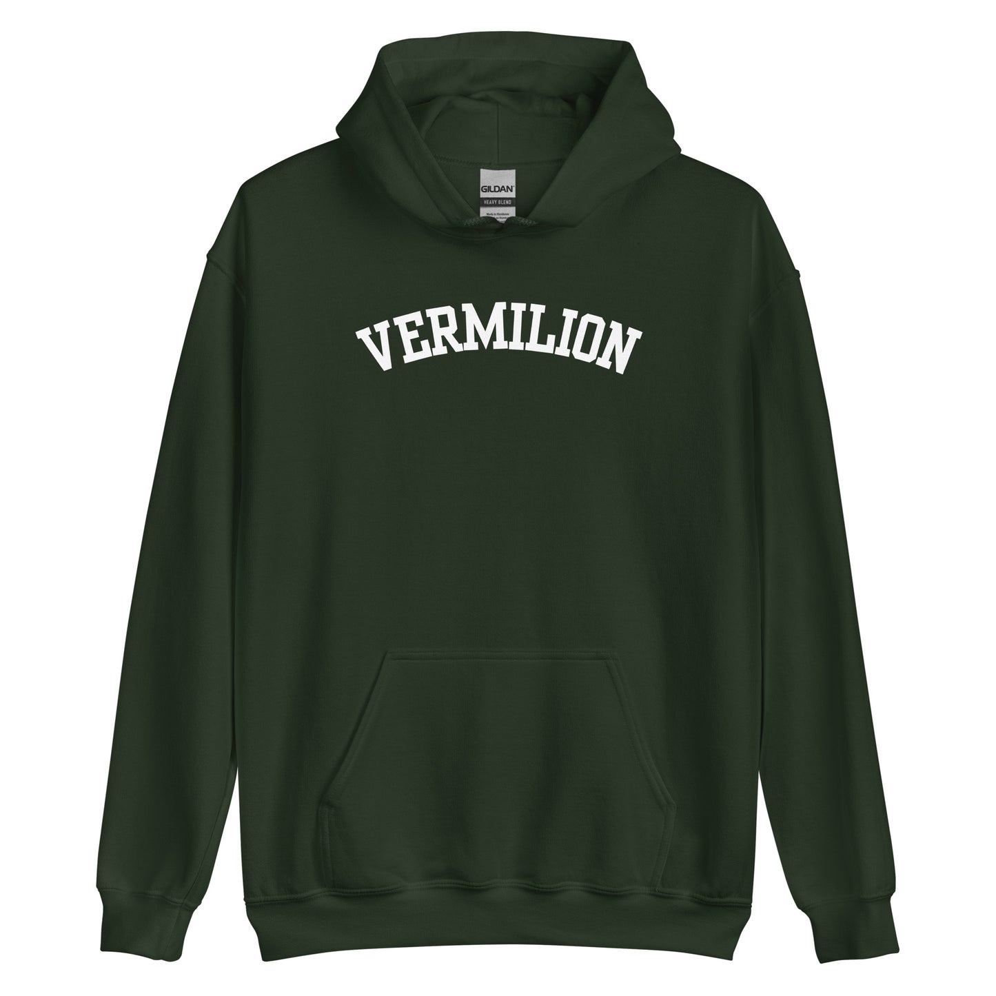 Vermilion Ohio Block Solo Unisex Hoodie