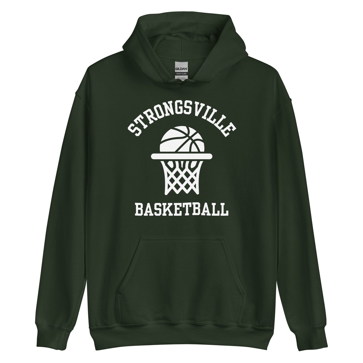 Strongsville Ohio Basketball Unisex Hoodie