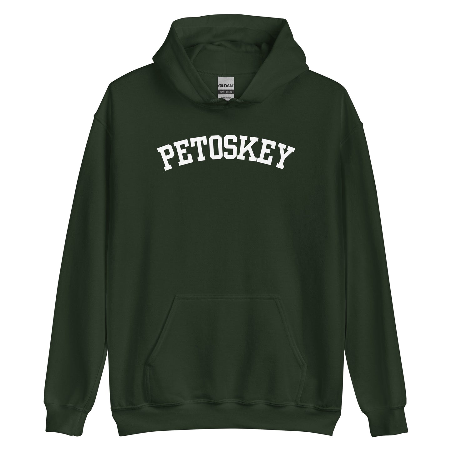 Petoskey, Michigan Solo Block Unisex Hoodie