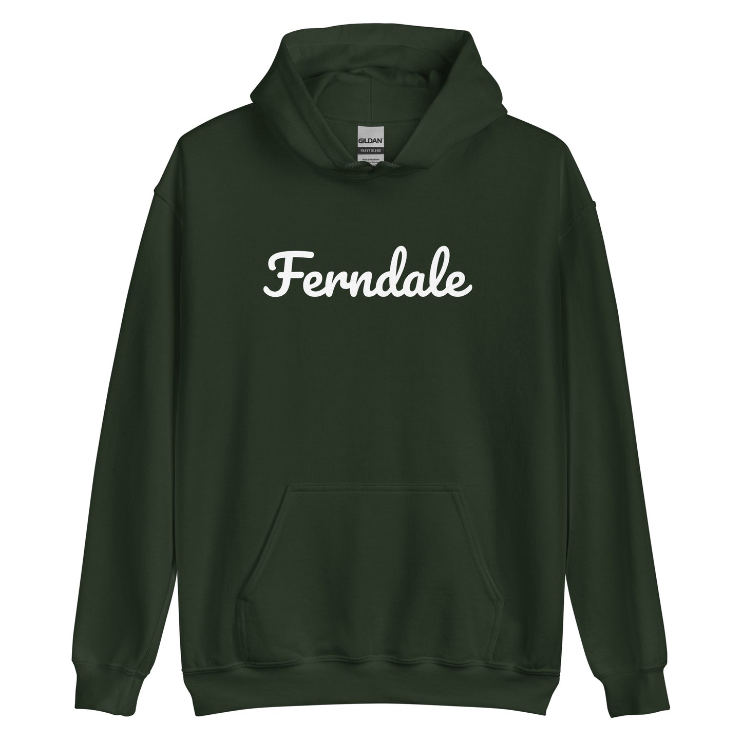 Ferndale, Michigan Solo Script Unisex Hoodie