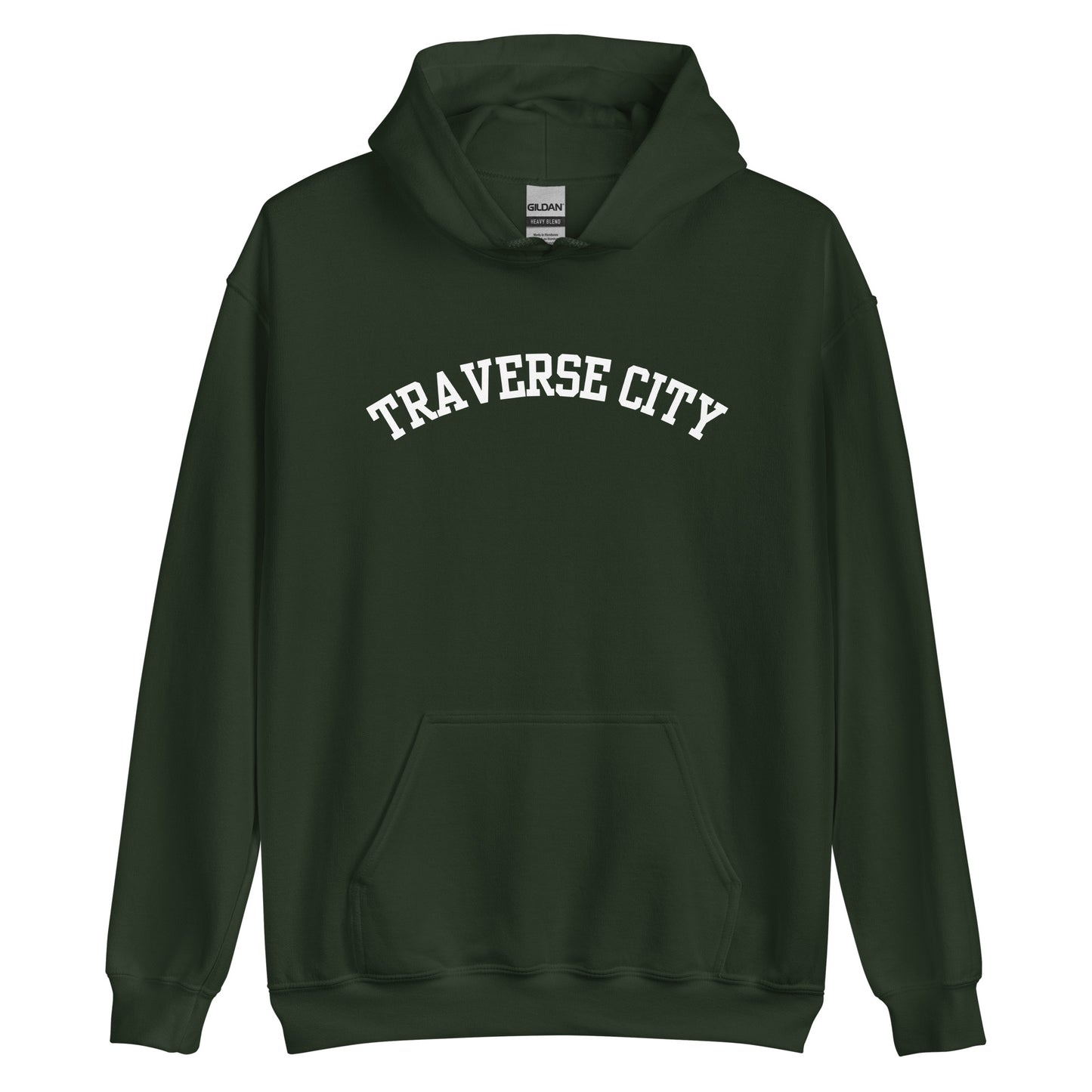 Traverse City, Michigan Solo Block Unisex Hoodie
