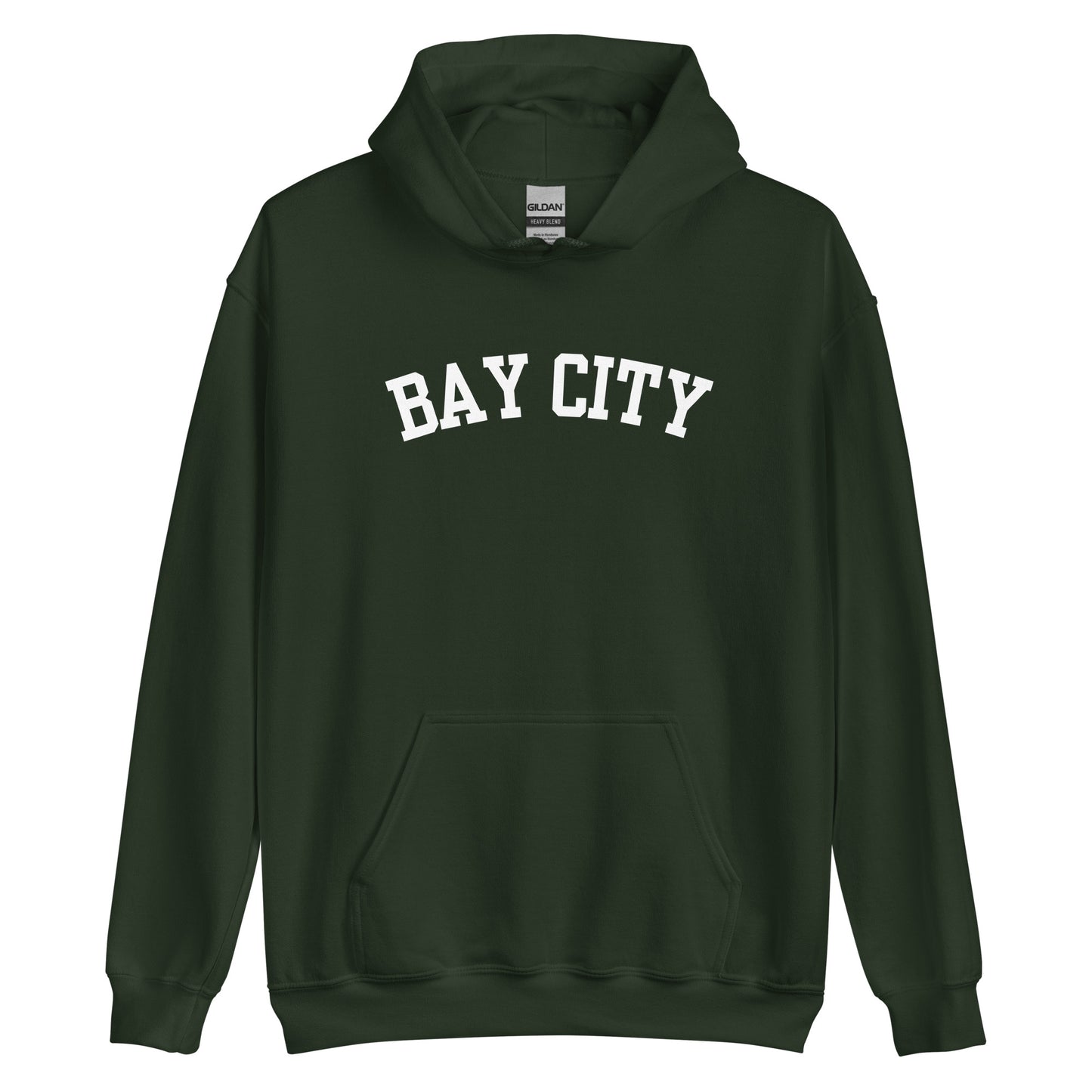 Bay City, Michigan Solo Block Unisex Hoodie