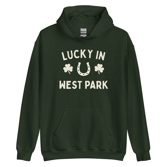 Lucky in West Park - St. Patrick's Day Cleveland Unisex Hoodie