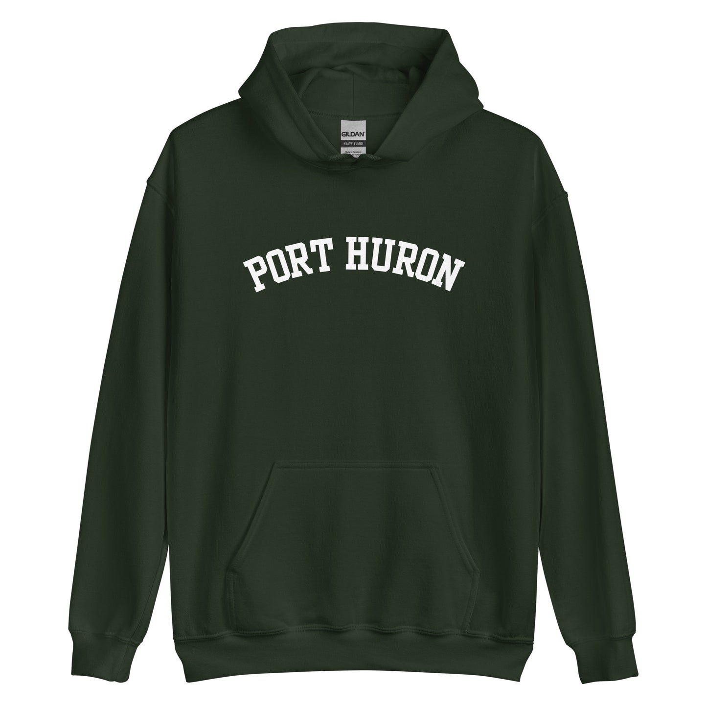 Port Huron, Michigan Block Solo Unisex Hoodie