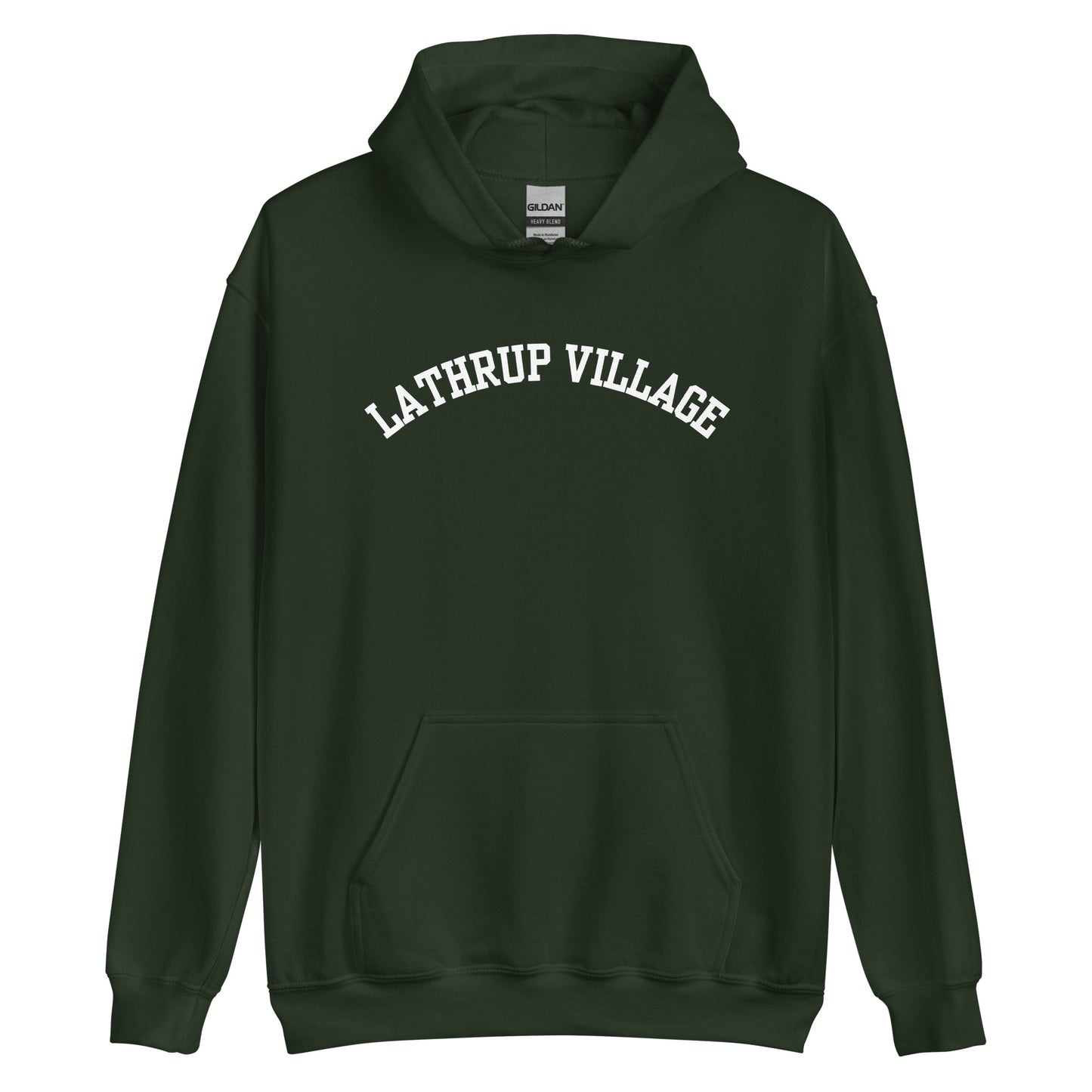 Lathrup Village, Michigan Block Solo Unisex Hoodie