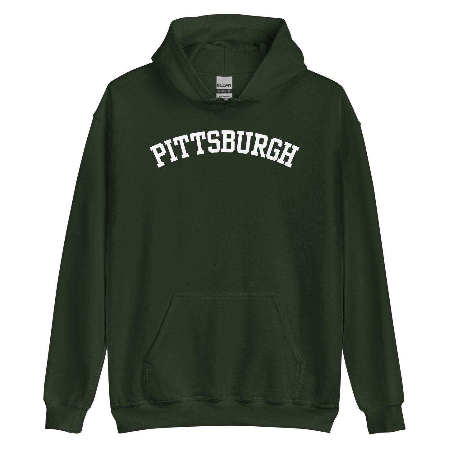 Pittsburgh, Pennsylvania Block Solo Unisex Hoodie
