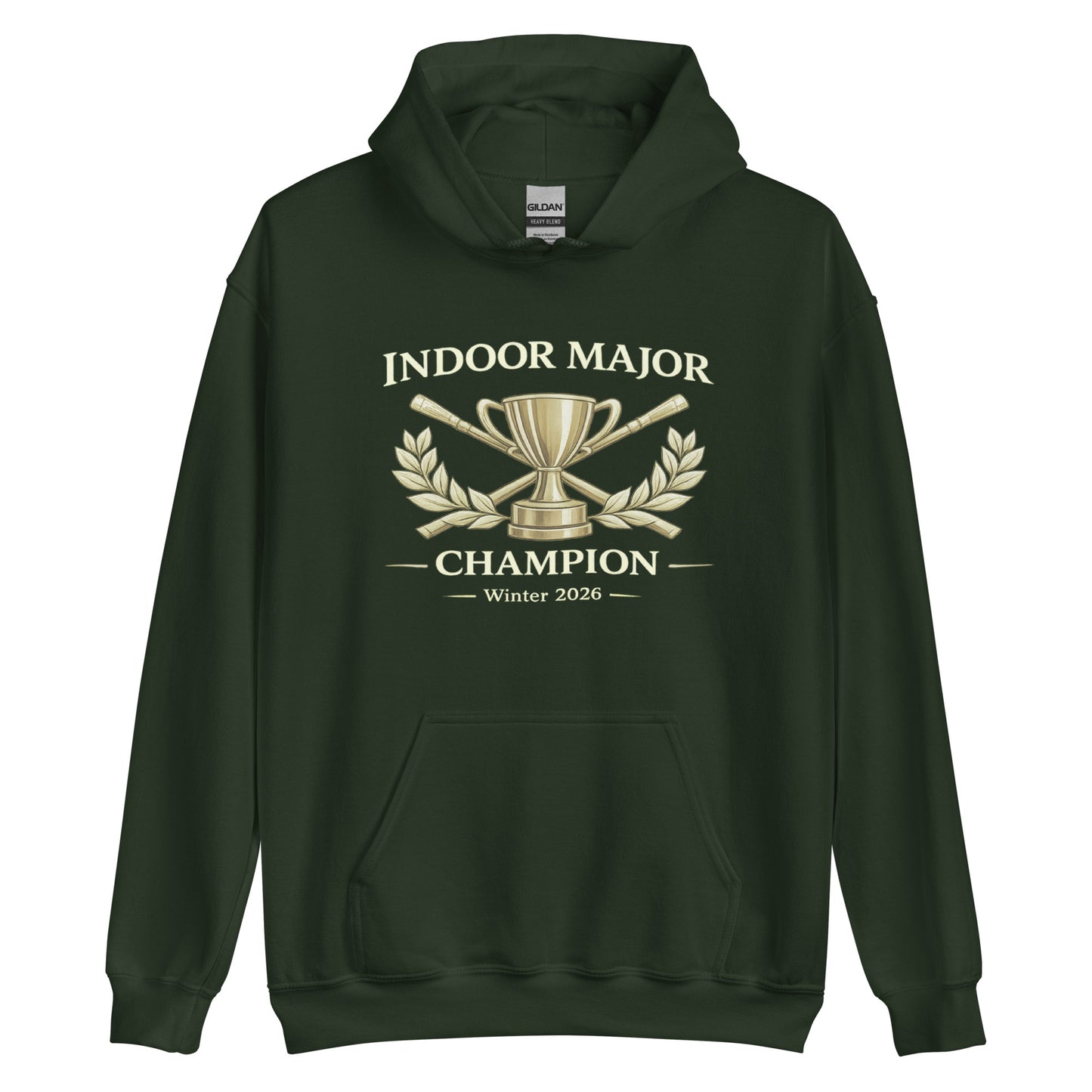Indoor Major Champion Golf Simulator Unisex Hoodie