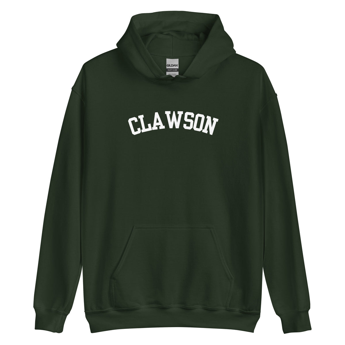 Clawson Michigan Block Solo Unisex Hoodie