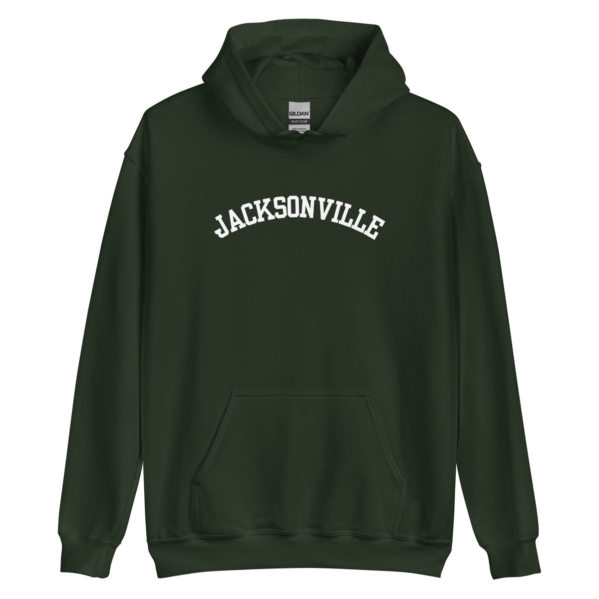 Jacksonville, Michigan Unisex Hoodie Block Solo
