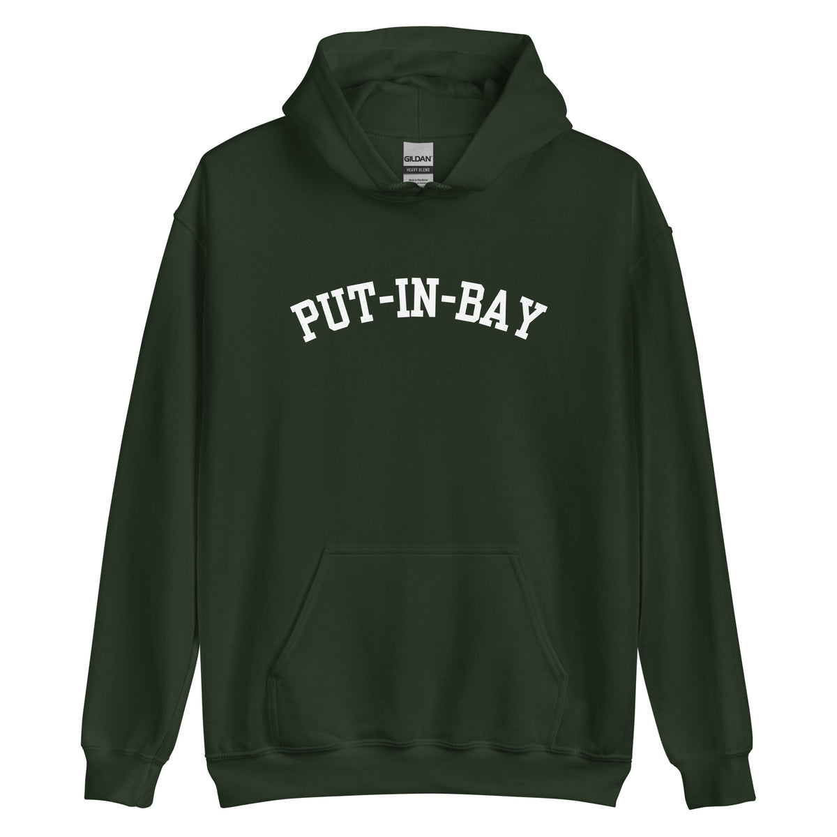 Put-In-Bay, Ohio Unisex Hoodie - Block Solo
