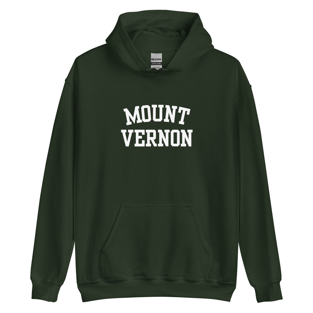 Mount Vernon Ohio Block Solo Unisex Hoodie