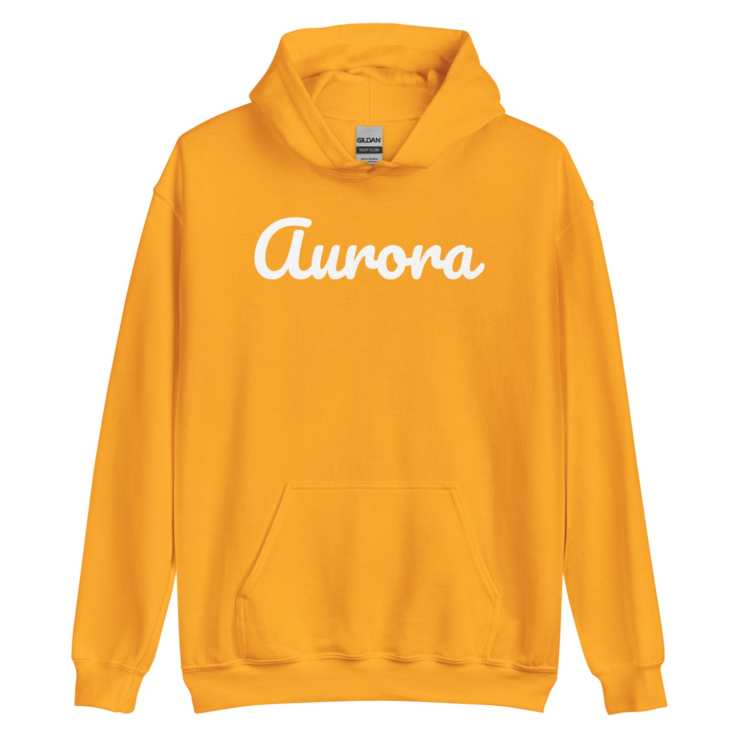 Aurora Ohio Solo Script Unisex Hoodie