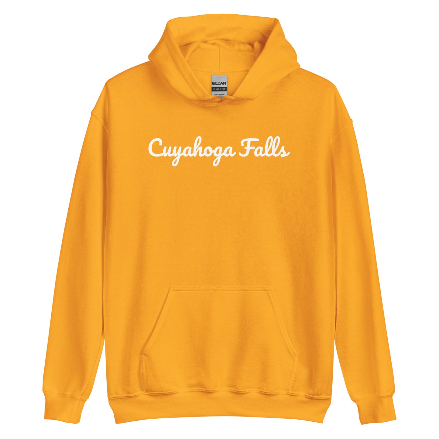 Cuyahoga Falls Ohio Solo Script Unisex Hoodie
