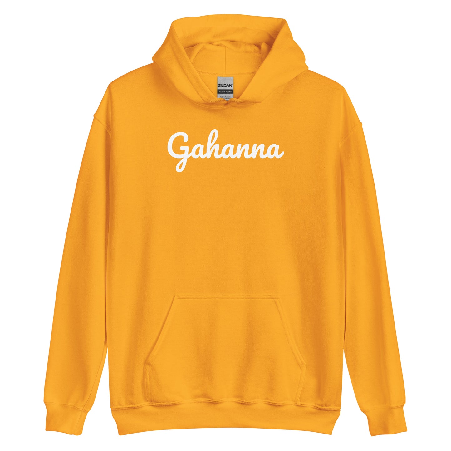 Gahanna Ohio Solo Script Unisex Hoodie