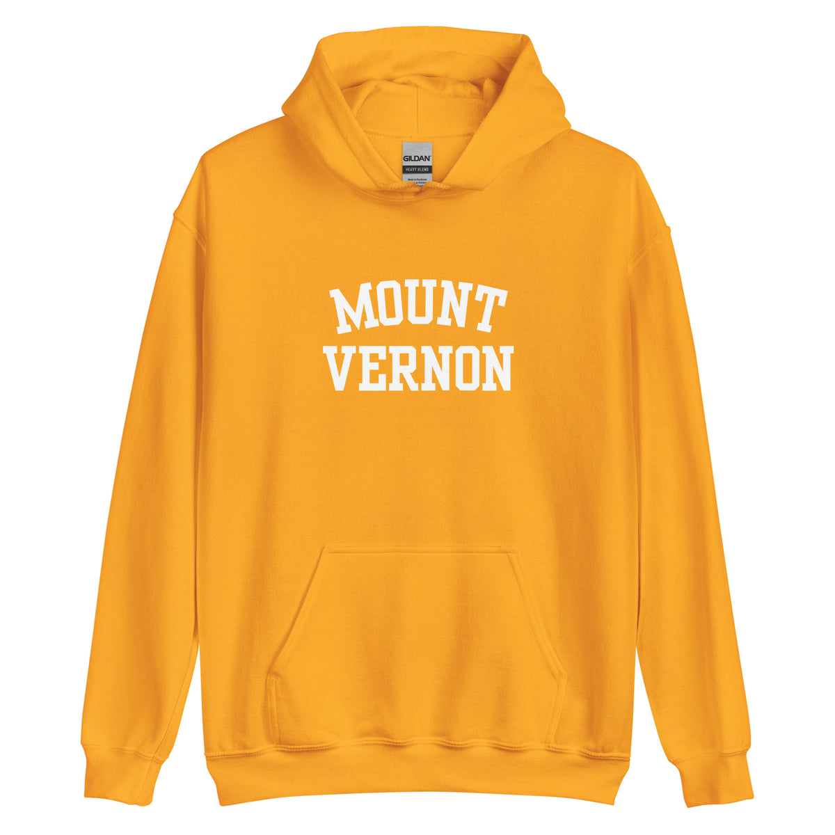 Mount Vernon Ohio Block Solo Unisex Hoodie