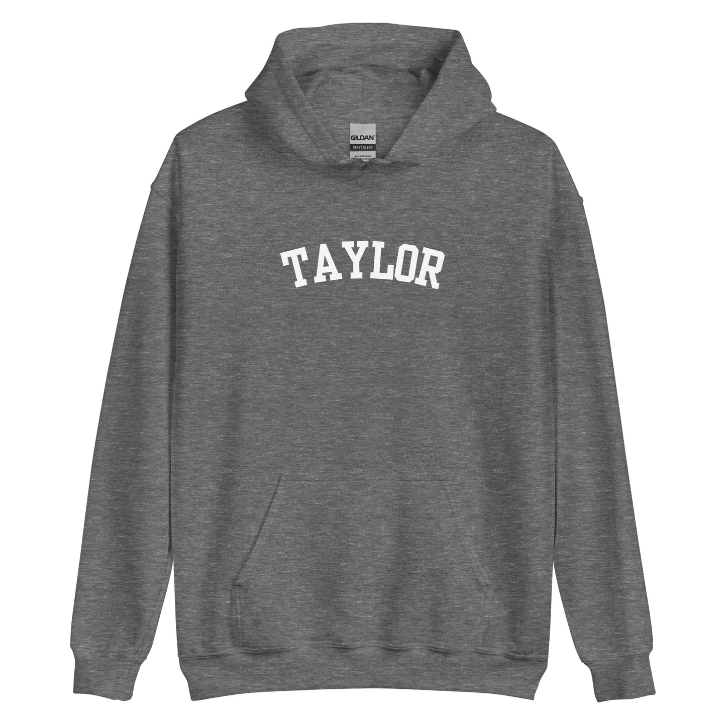 Taylor, Michigan Block Solo Unisex Hoodie