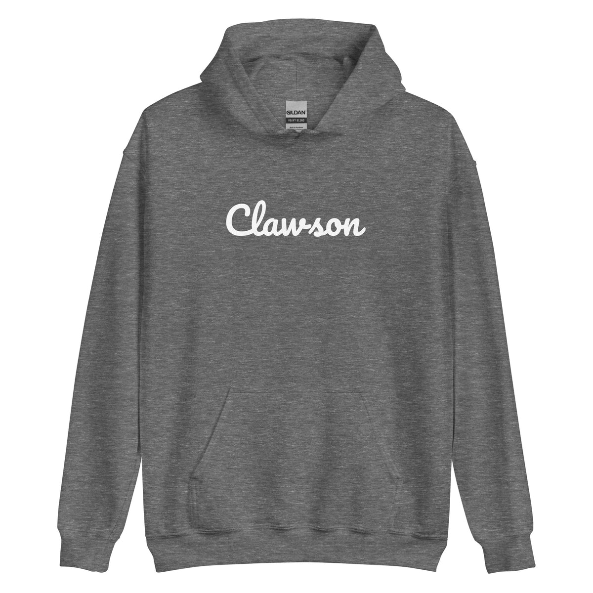 Clawson Michigan Solo Script Unisex Hoodie