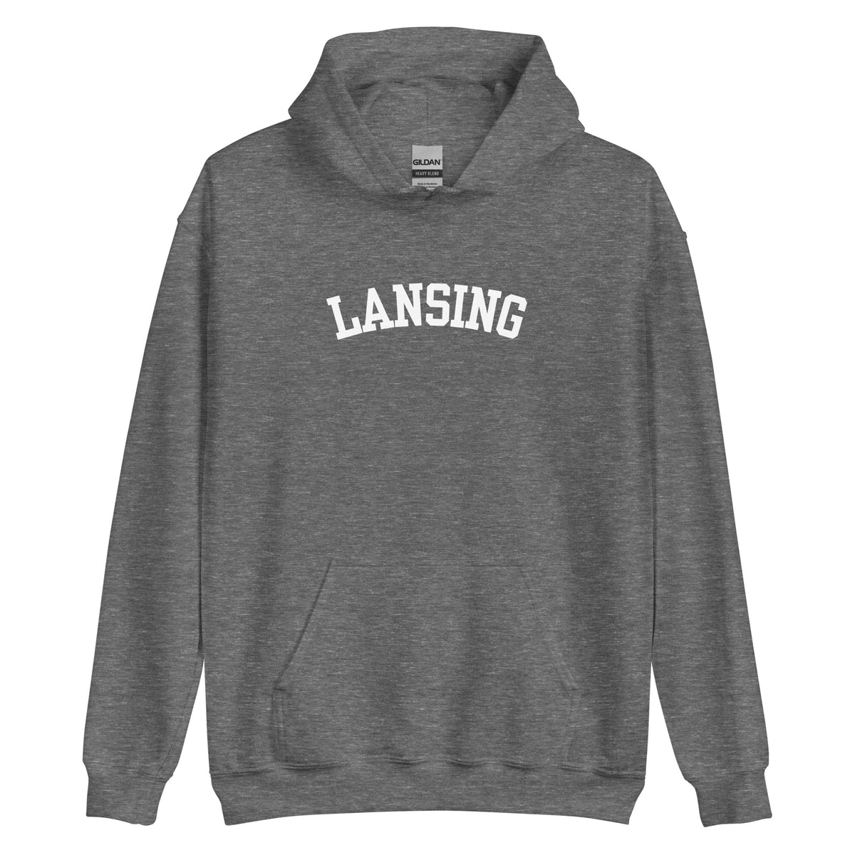 Lansing, Michigan Unisex Hoodie - Block Solo